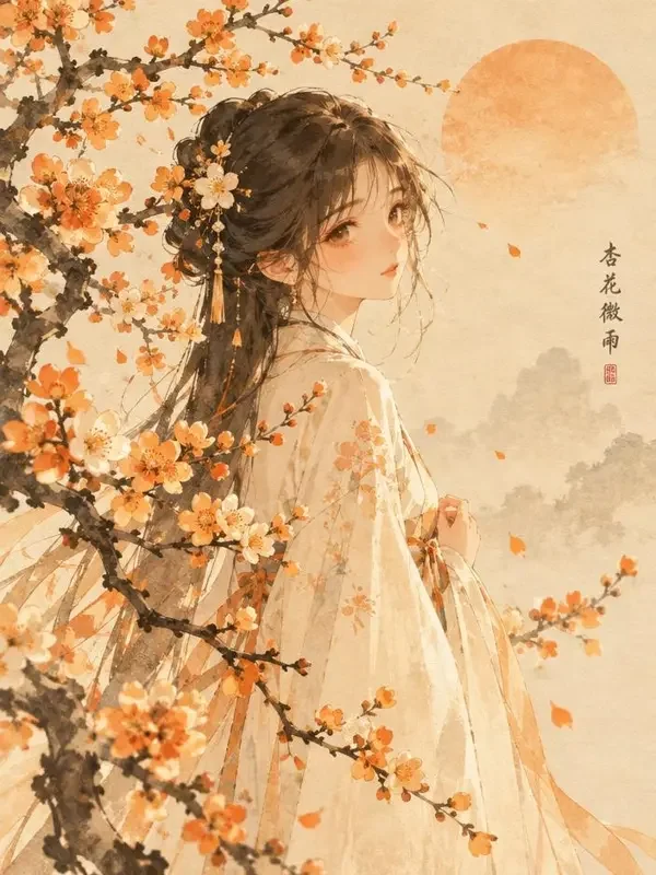 秀秀漫画 秀秀漫画之春天 详情页背景图